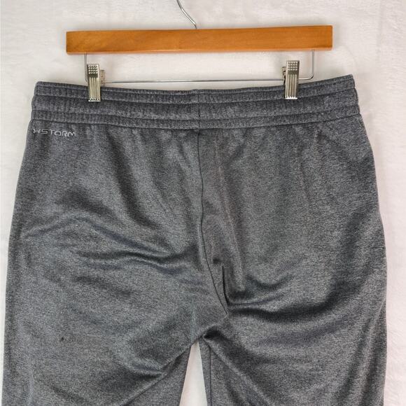 Under Armour Storm Sweatpants Womens L Gray Fleece Semi Fitted Athleisure Gym - Picture 4 of 15